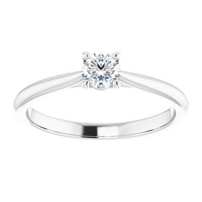 Vida 0.25ct Lab Created Diamond Solitaire Ring