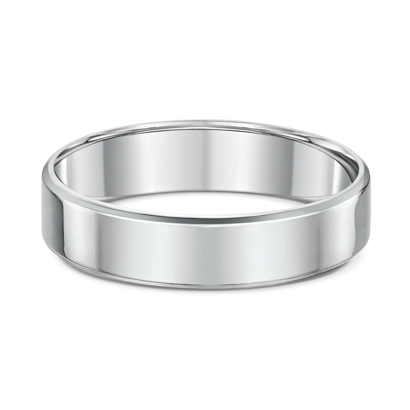 9K White Gold Wedding Band (S)