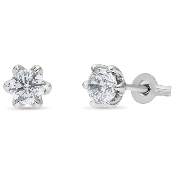 Vida 9k1.0ct Lab Grown Diamond Earrings