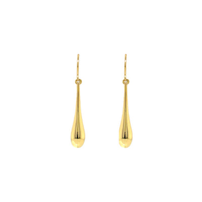 9ct Yellow Gold Drop Earrings