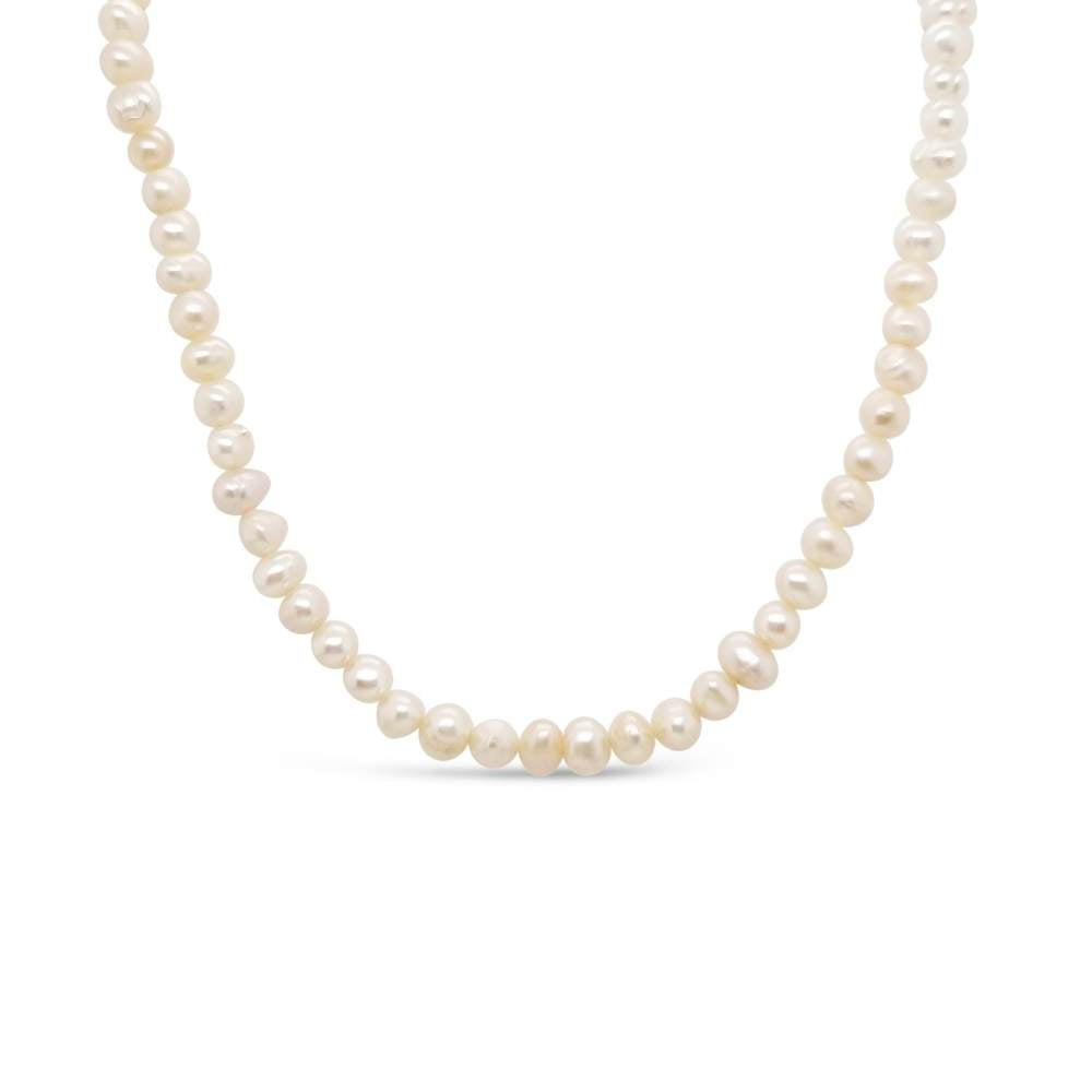 Allura Midi Baroque Pearl Necklace