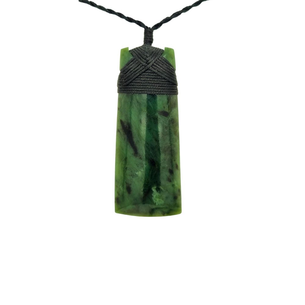 Wild at Heart NZ Greenstone Toki Pendant