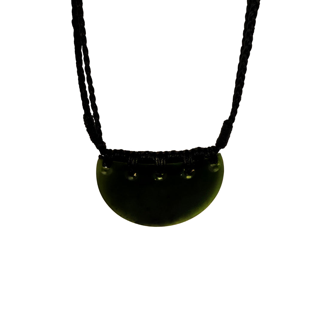 Wild at Heart NZ Pounamu Breast Plate Pendant