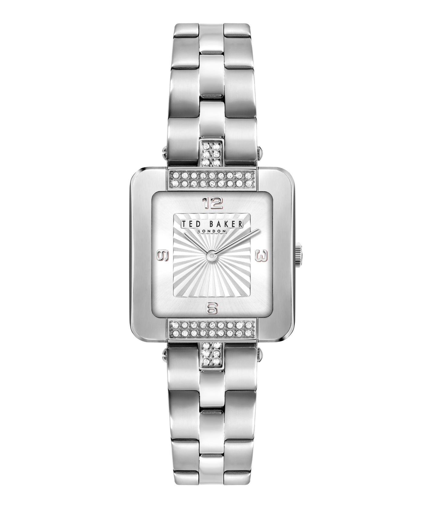 Ted Baker Mayse Silver Crystal Watch