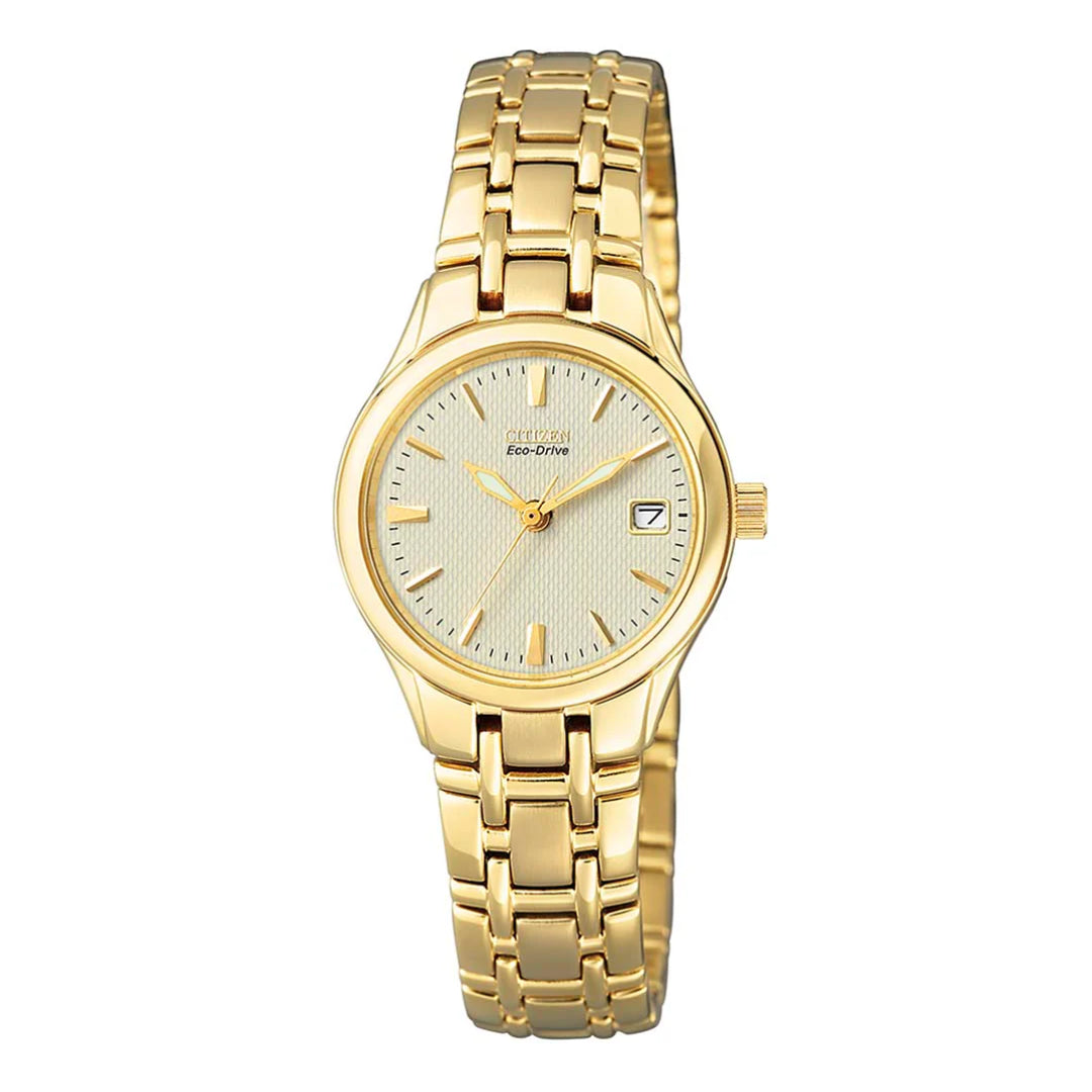 Citizen Eco Drive White Dial Ladies Watch (25mm)