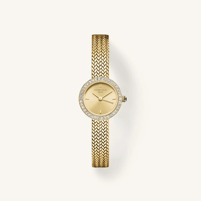 Rosefield Mini Small Edit Gold Watch