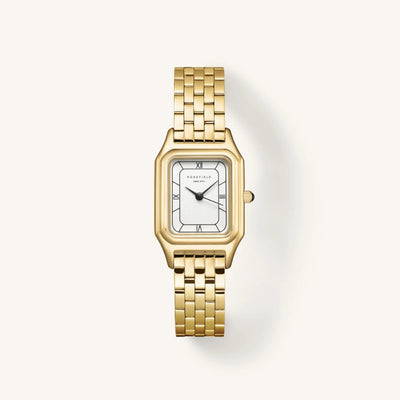 Rosefield Ivy White Gold Watch