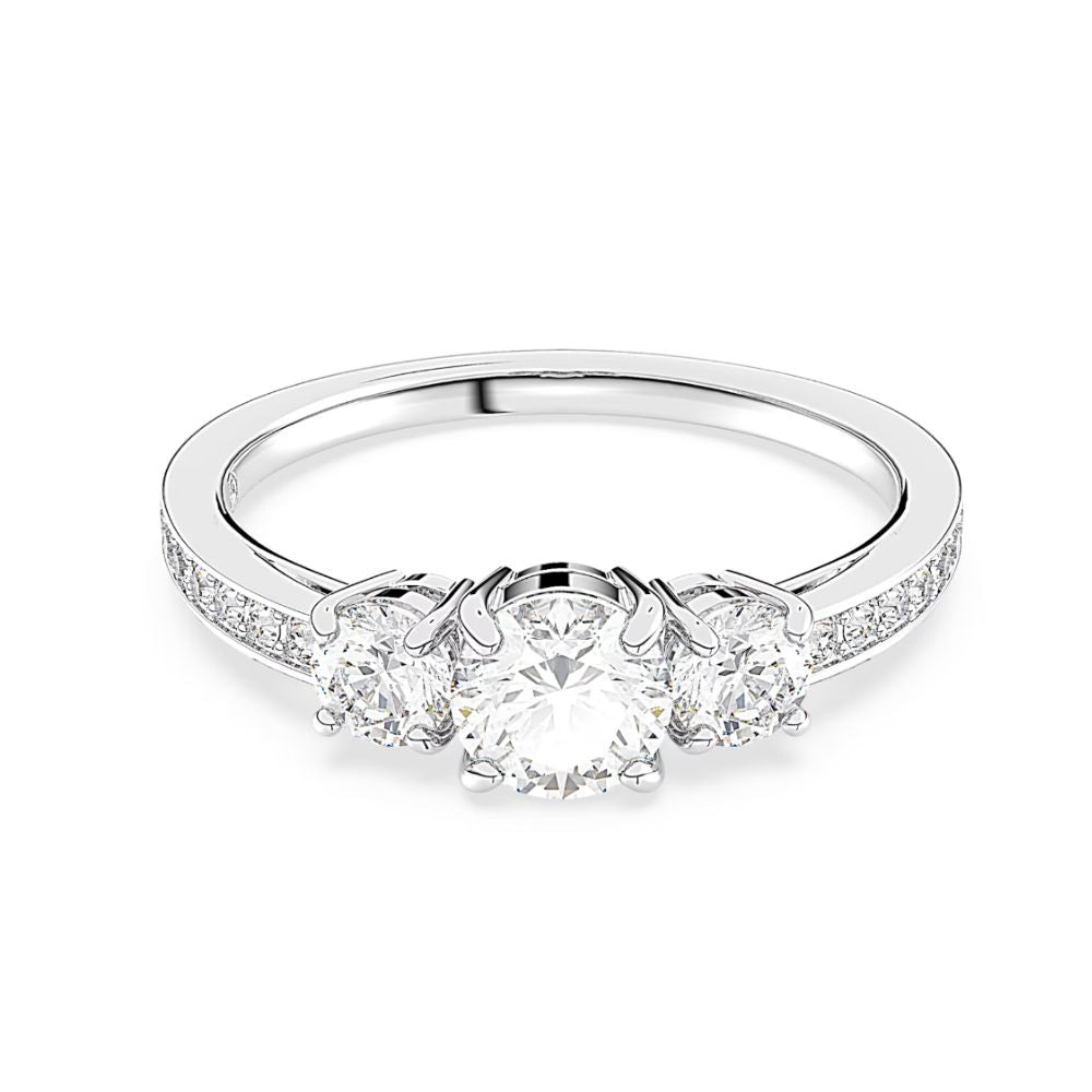 Swarovski Attract Trilogy Ring (55)