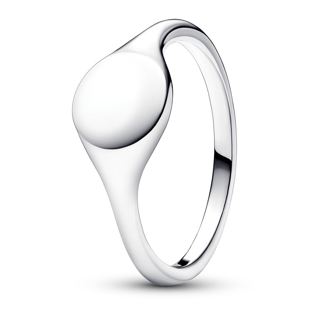 Pandora Pandora Engravable Signet Ring | Precious Metals