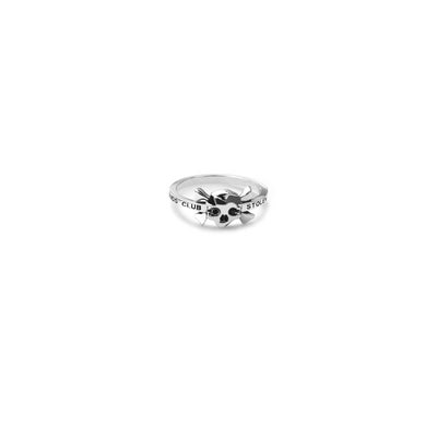 Stolen Girlfriends Club Pirate Flag Blackk Spinel Ring