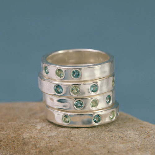 Kirstin Ash | Sorbet | Silver | Tourmaline | Ring N