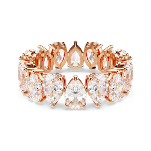 Swarovski | Matrix Vittore | Pear Cut | Rose Gold | Ring | Size 60