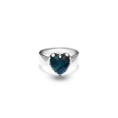 Stolen Girlfriend Club | Love Claw | Moodstone | Silver | Ring | Size S