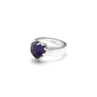 Stolen Girlfriend Club | Love Claw | Moodstone | Silver | Ring | Size S
