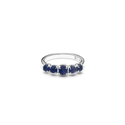 Stolen Girlfriend Club | Halo Cluster | Moodstone | Silver | Ring | Size N