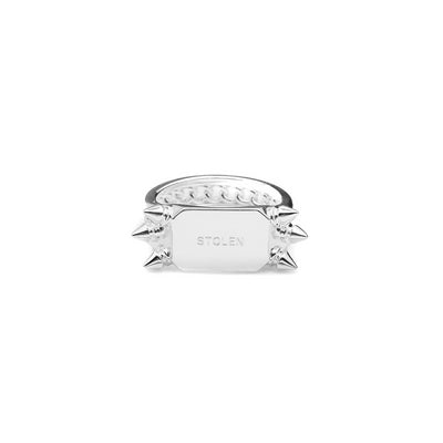 Stolen Girlfriend Club | Precious Punk | Block Ring | Size T