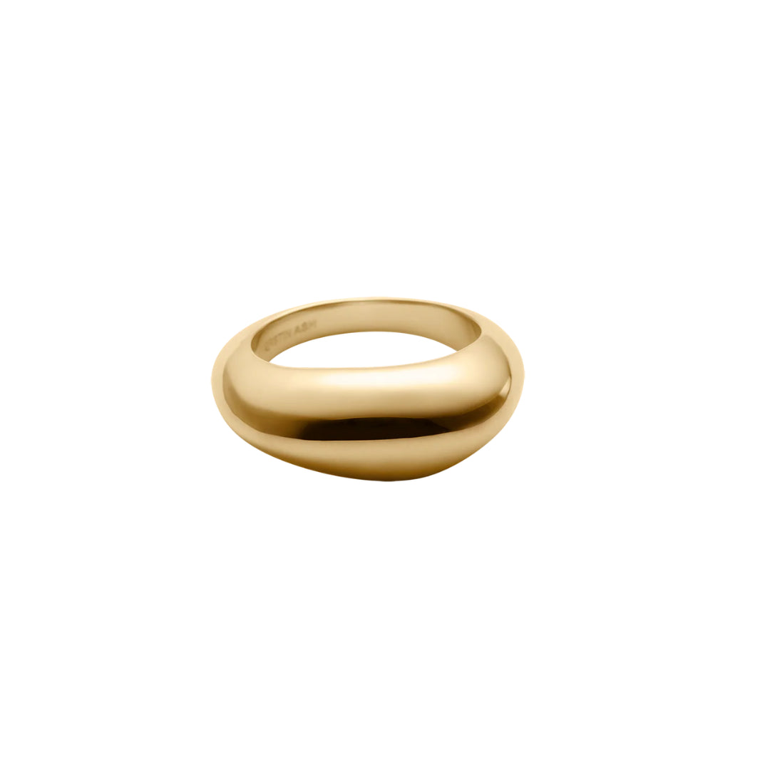 Kirstin Ash | Within Motion YG Plated Stg Dome Ring