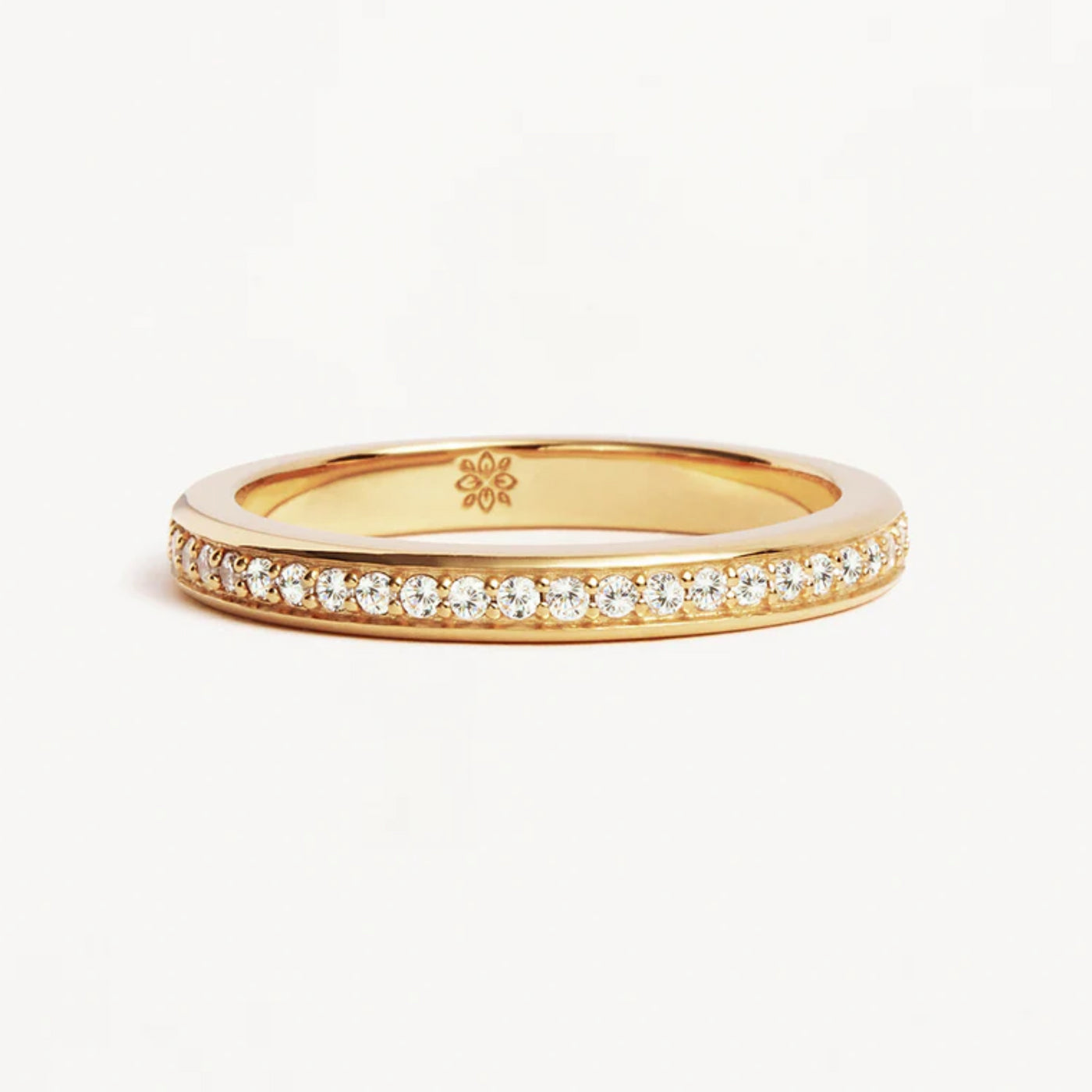 By Charlotte | With Love | 18k Gold Vermil | Ring | Size P