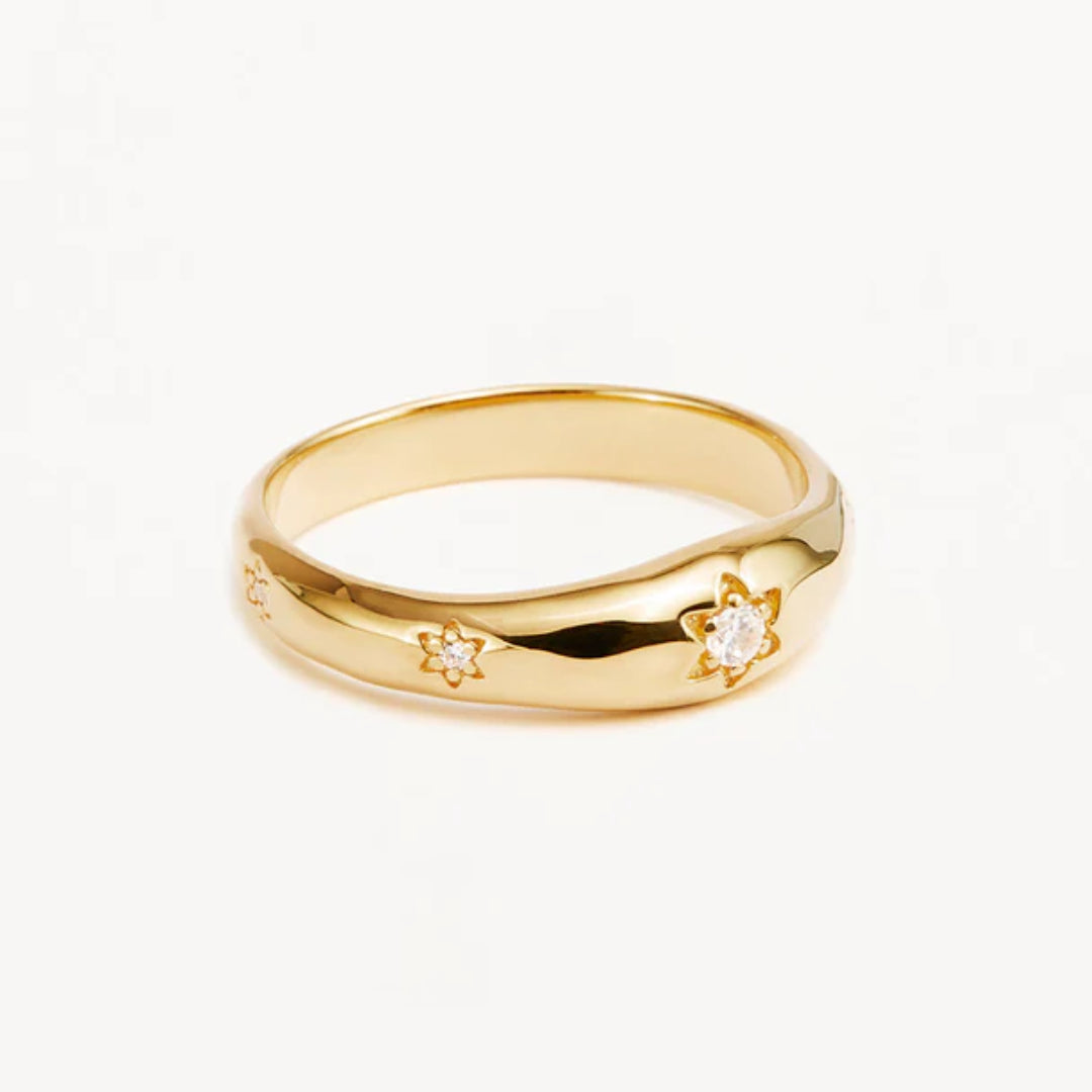 By Charlotte Align Your Soul Ring | 18K Gold Vermeil