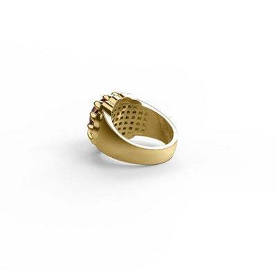 Stolen Girlfriends Club | Claw Ring | Citrine | Gold Plated