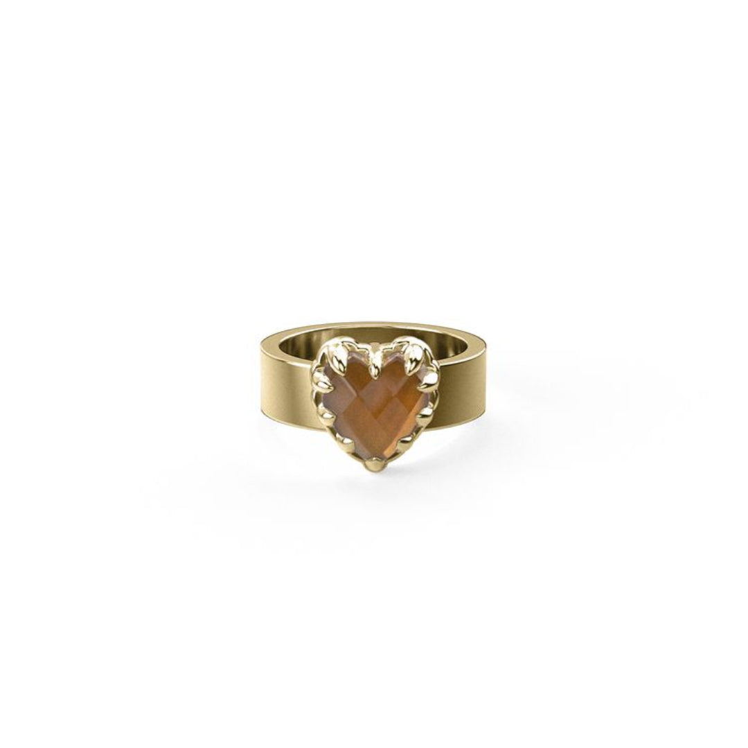 Stolen Girlfirends Club Love Claw Citrine Ring | YGP