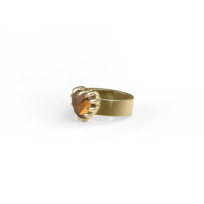 Stolen Girlfirends Club Love Claw Citrine Ring | YGP