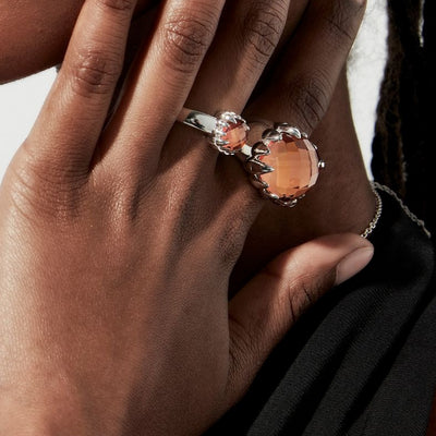 Stolen Girlfriends Club | Claw Ring | Citrine | STG