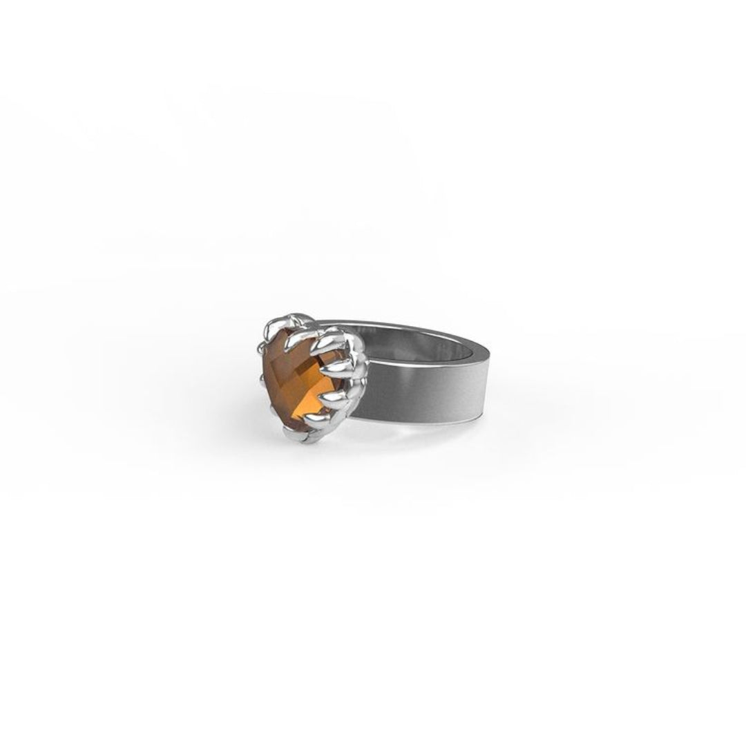 Stolen Girlfriends Club | Love Claw Ring | Citrine | STG