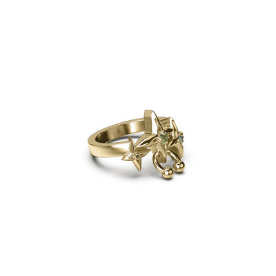 Stolen Girlfriends Club | Cosmic Punk Multi Stone Ring | YGP