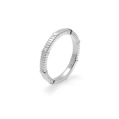 Silk & Steel | Unity Stacker | Ring | Stg