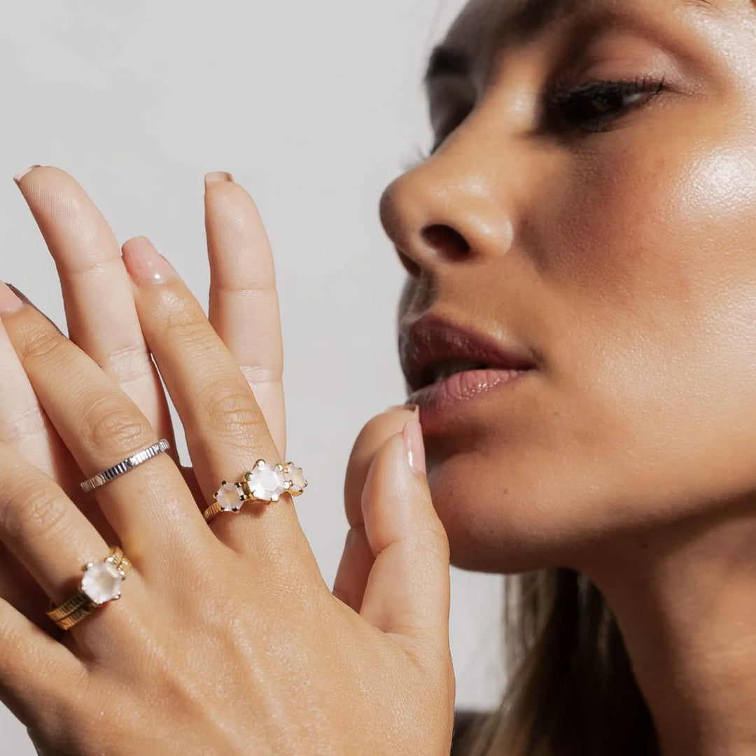 Silk & Steel | Unity Stacker | Ring | Stg