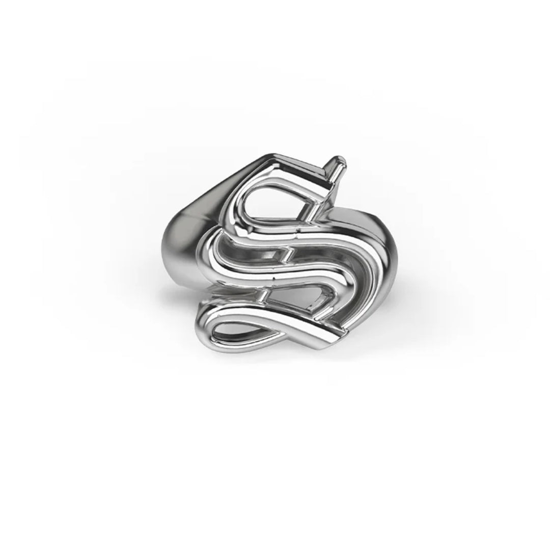 Stolen Girlfriends Club Old English Signet Ring | STG