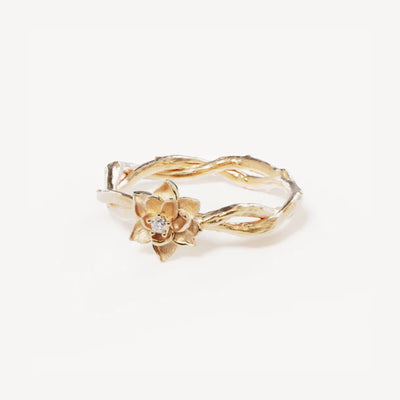 By Charlotte Bloom Within Lotus Ring | 18K Gold Vermeil