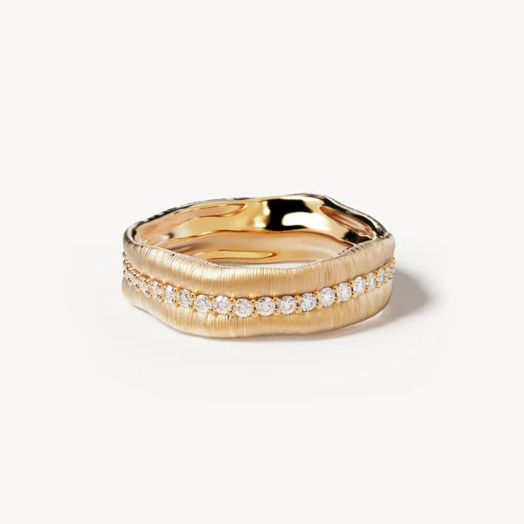 By Charlotte Begin Again Band Ring | 18k Gold Vermeil