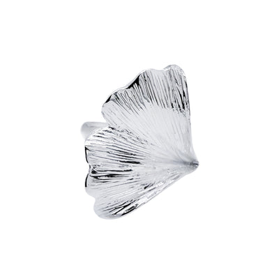 "Bloom" Silver Leaf Ring