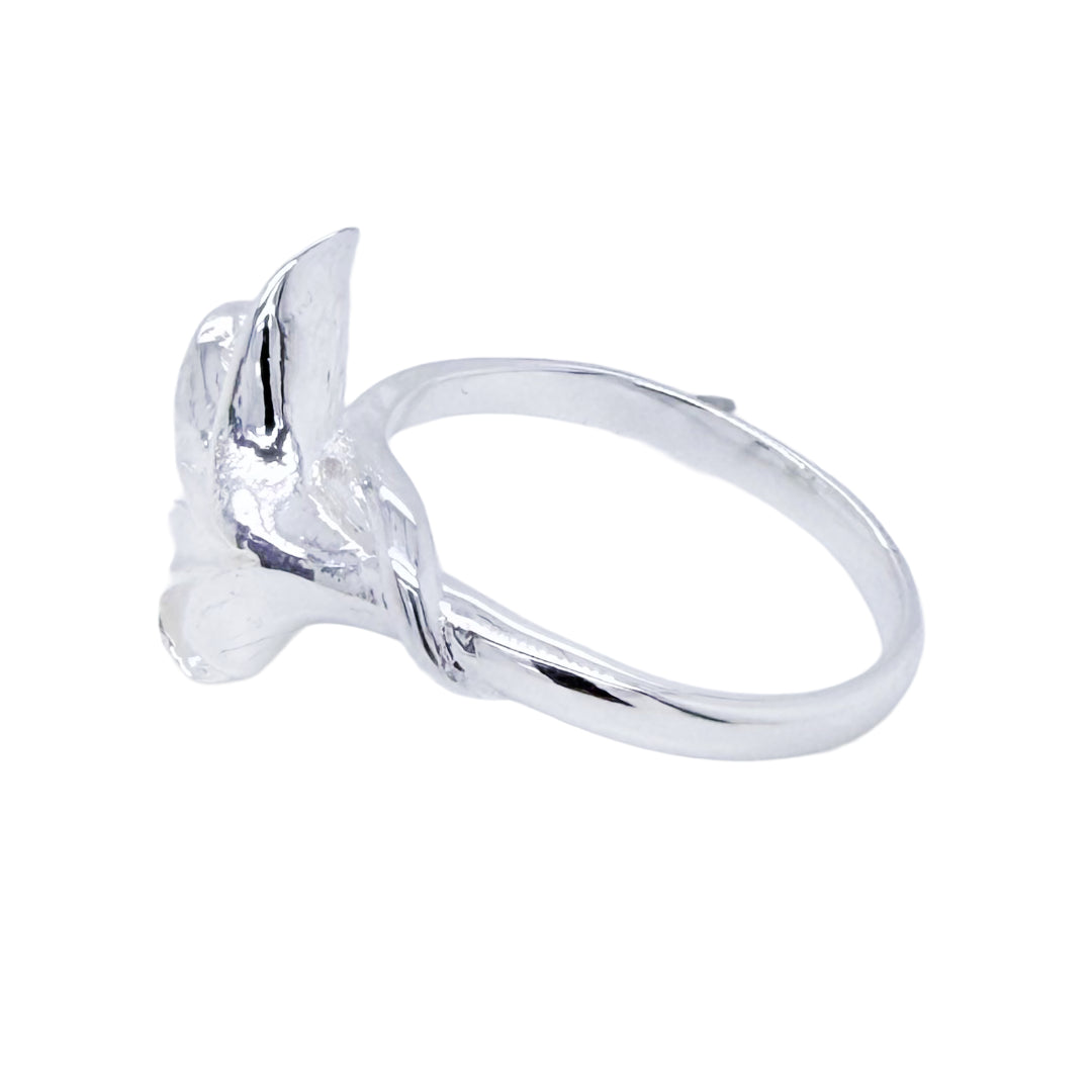 "Bloom" Silver Flower Ring