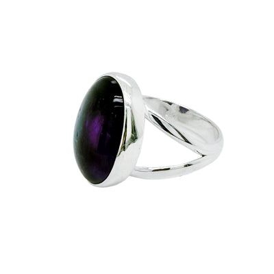 Amethyst & Silver Ring