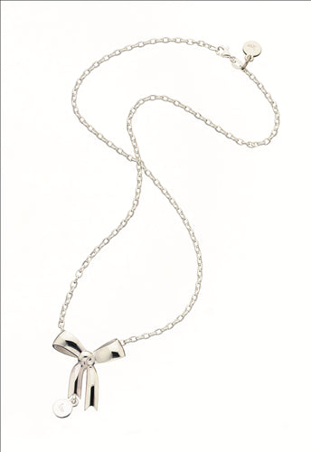 Karen Walker Bow Necklace | 45cm | Sterling Silver