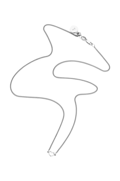 Karen Walker Mini Heart Necklace | Sterling Silver