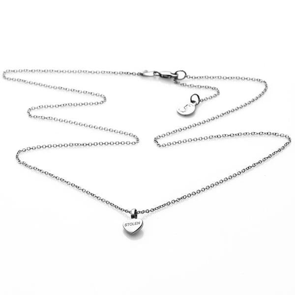 Stolen girlfriend heart necklace online