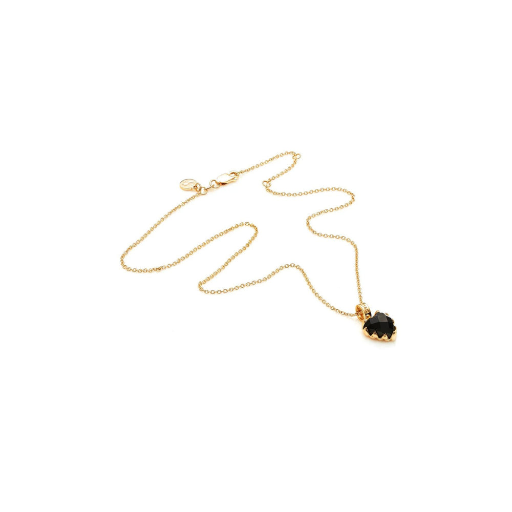 Stolen Girlfriends Club Love Claw Onyx Necklace | Gold Plated