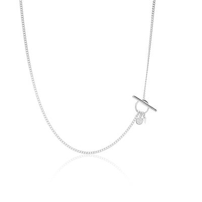 Silk & Steel Nautica Necklace | Silver