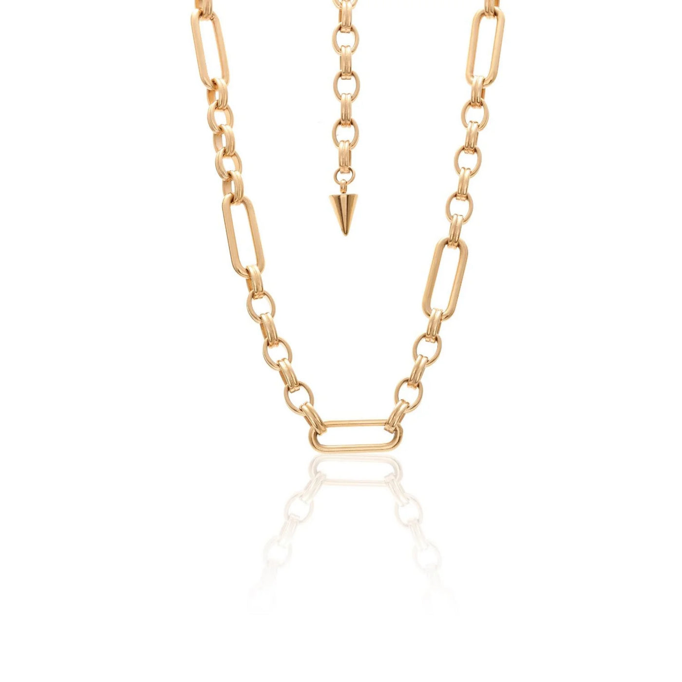 Silk & Steel Vintage Luxe Chain | Gold