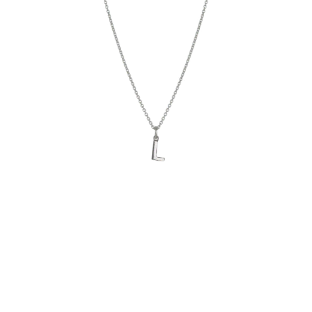 Evolve Mini Letter 'L' Necklace