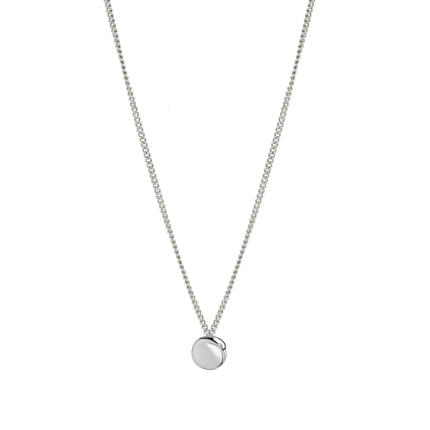 Boh Runga Baby Kiwi Necklace | Silver