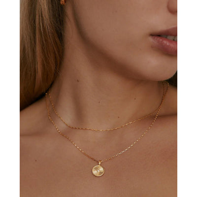 Kirstin Ash Wander Coin Necklace