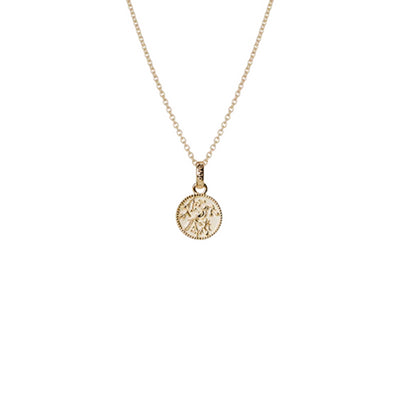 Evolve | Tui Coin | Yellow Gold Plated | Necklace