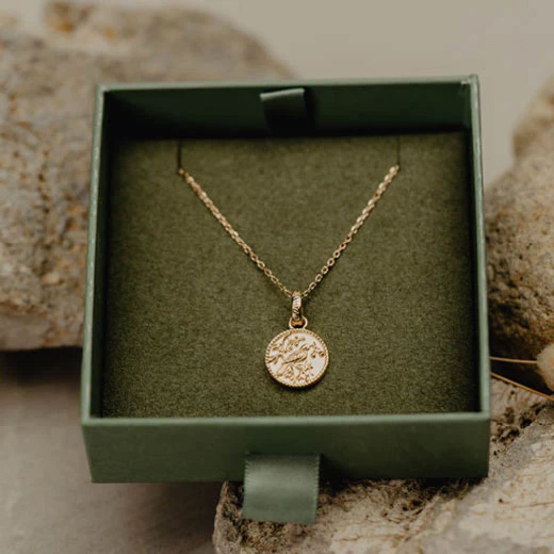 Evolve | Tui Coin | Yellow Gold Plated | Necklace