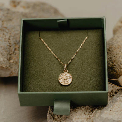 Evolve | Tui Coin | Yellow Gold Plated | Necklace