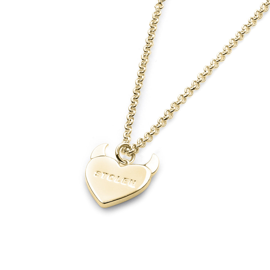 Stolen Girlfriend Club | Sinister Heart | Gold Plated | Necklace | 48+4cm